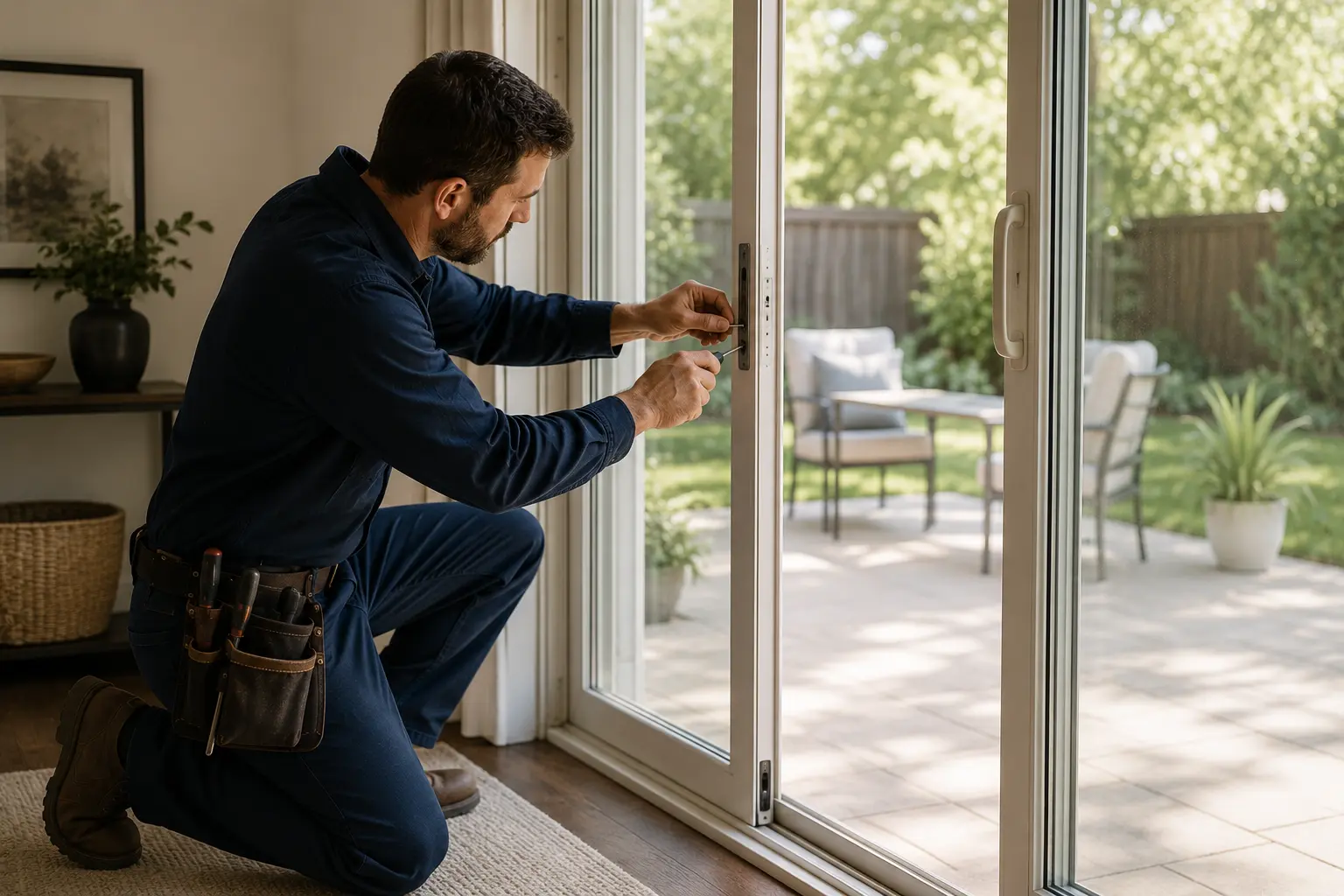 Doors sliding porch door