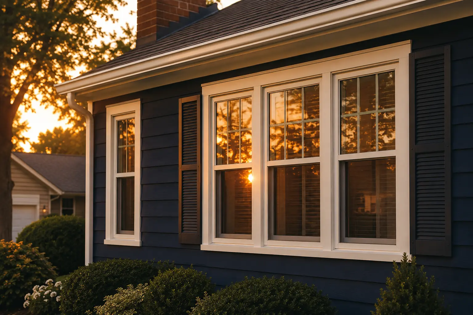 Window at Sunset